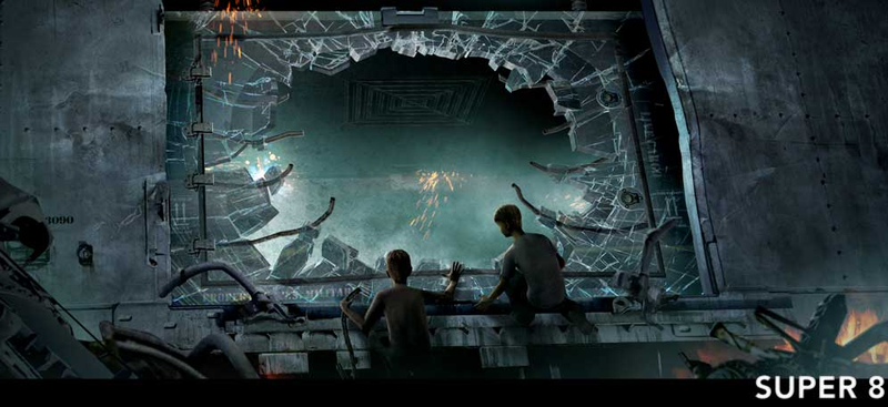 Illustration for article titled An astounding collection of Super 8 concept art for the Spielberg fetishist